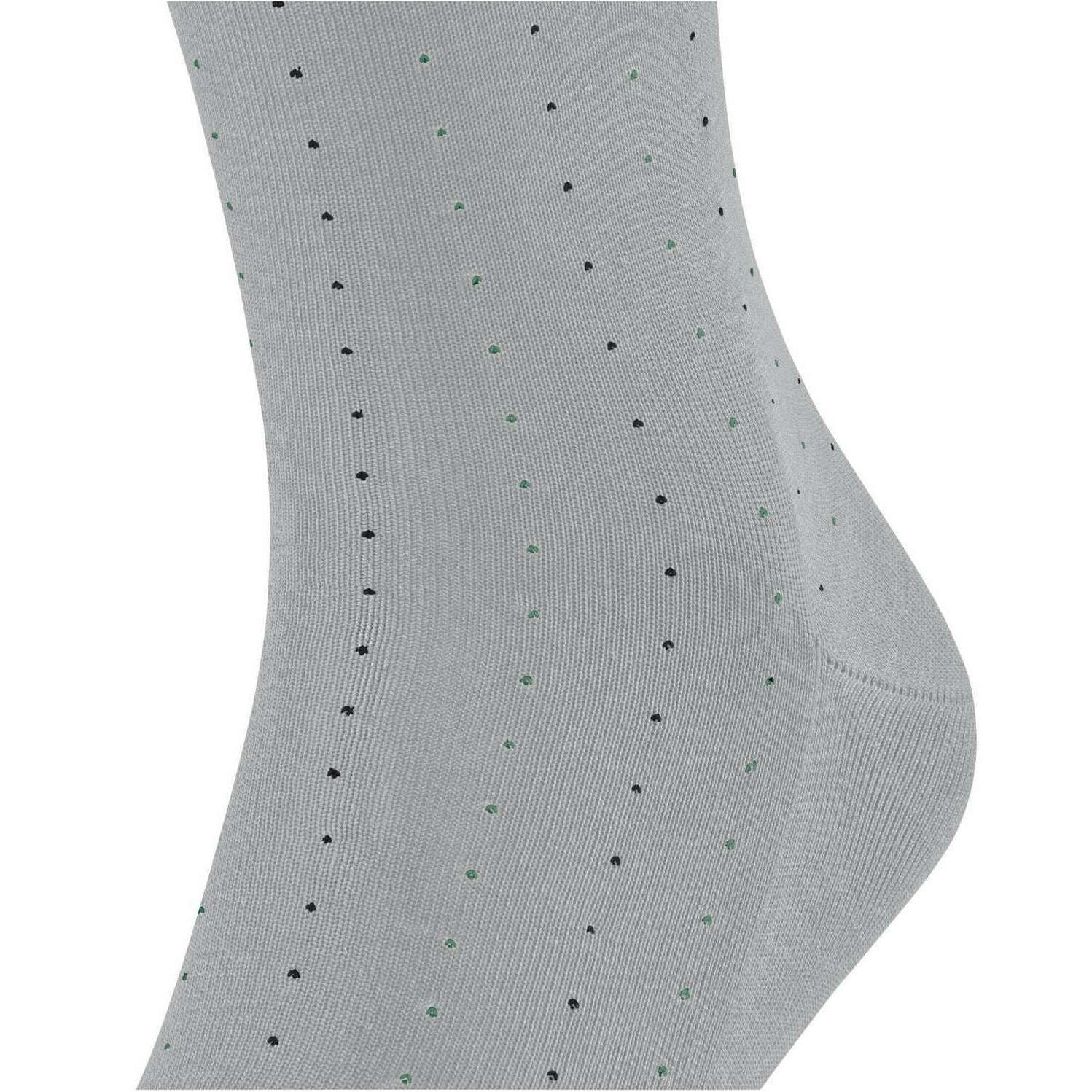 Falke Tiago Dotted Line Socks - Silver Grey - Image 4