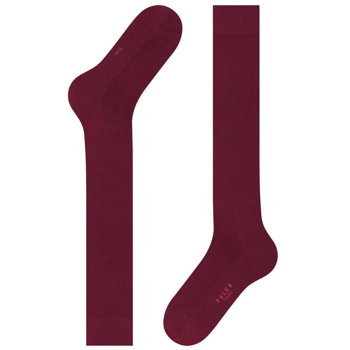 Falke Tiago Knee High Socks - Burgundy - Image 5