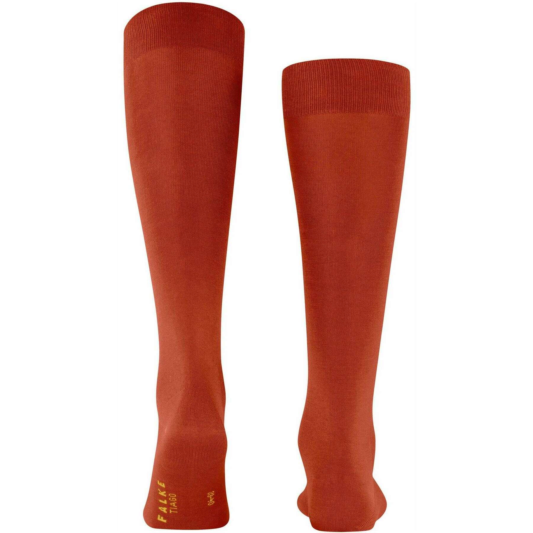 Falke Tiago Knee High Socks - Red Clay Orange - Image 3