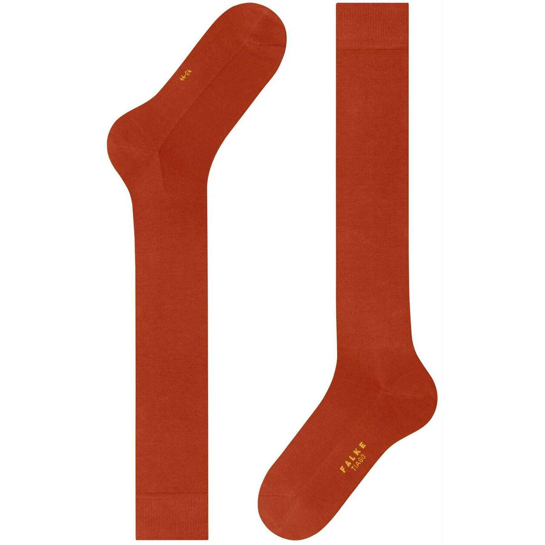 Falke Tiago Knee High Socks - Red Clay Orange - Image 5
