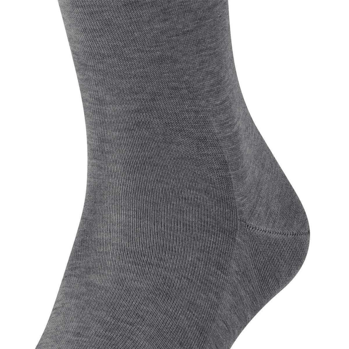 Falke Tiago Knee High Socks - Steel Mel Grey - Image 3