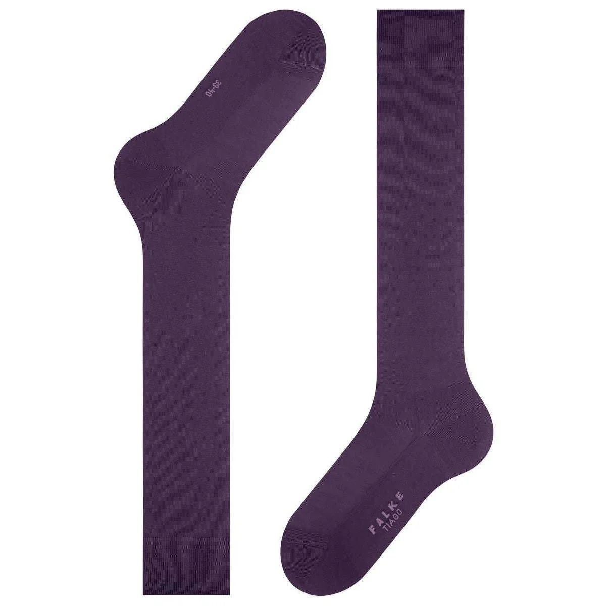 Falke Tiago Knee High Socks - Wine Berry Purple - Image 5