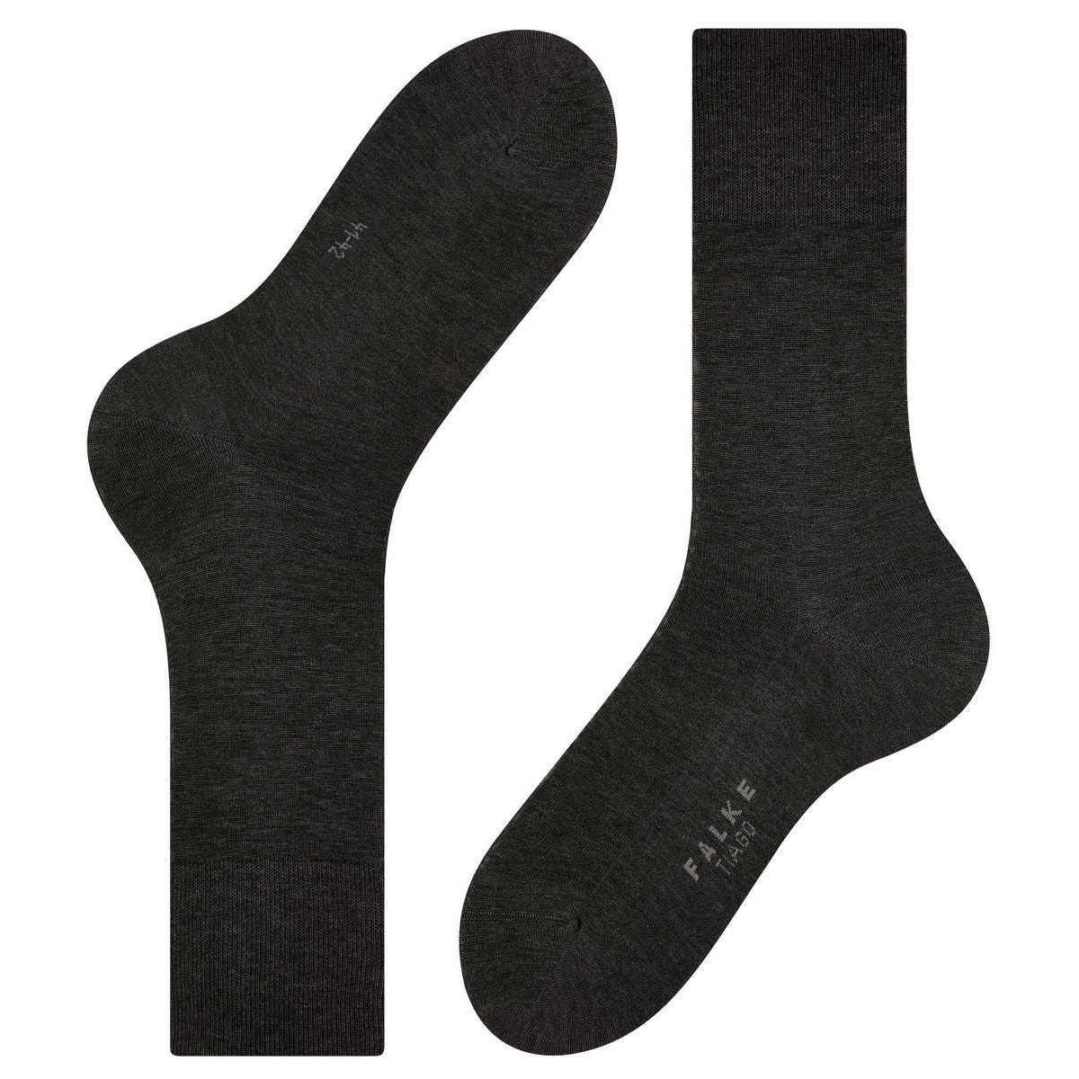 Falke Tiago Socks - Anthracite Mel Grey - Image 5