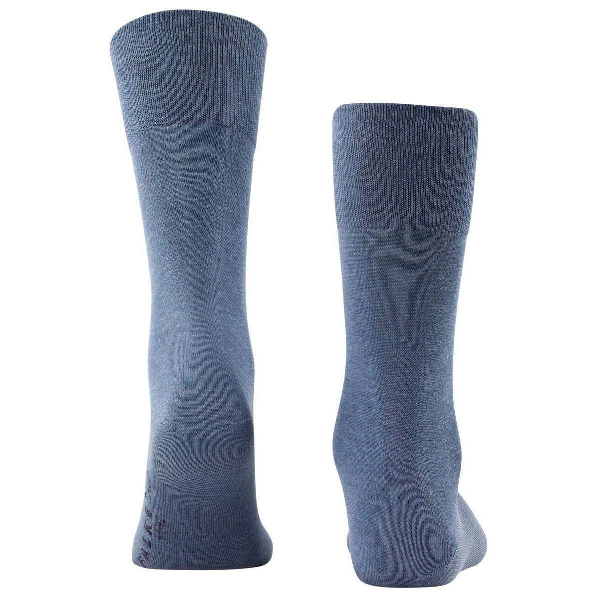 Falke Tiago Socks - Demin Melangen Blue - Image 3