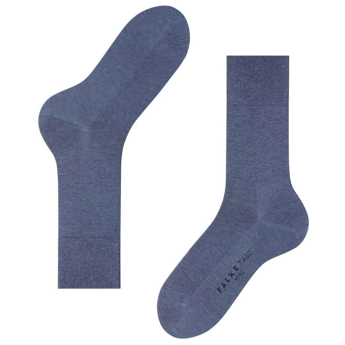 Falke Tiago Socks - Demin Melangen Blue - Image 5