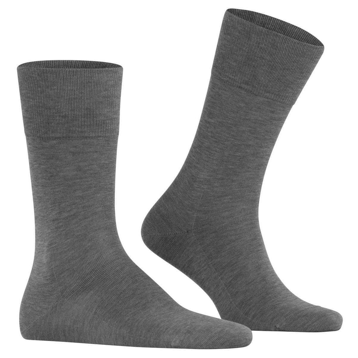 Falke Tiago Socks - Steel Mel Grey - Image 2