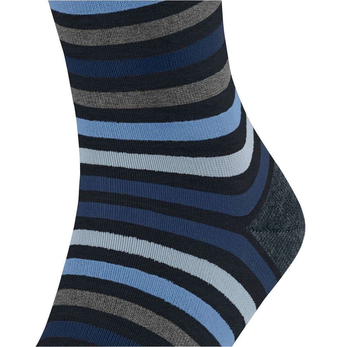 Falke Tinted Stripe Socks - Dark Navy - Image 4