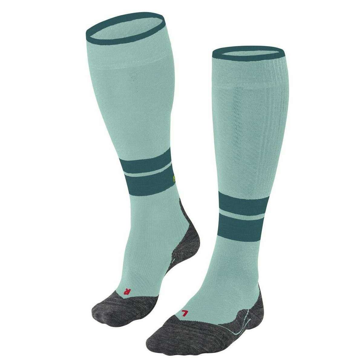 Falke TK Compression W1 Energy Trekking Knee-High Socks - Mint Blue