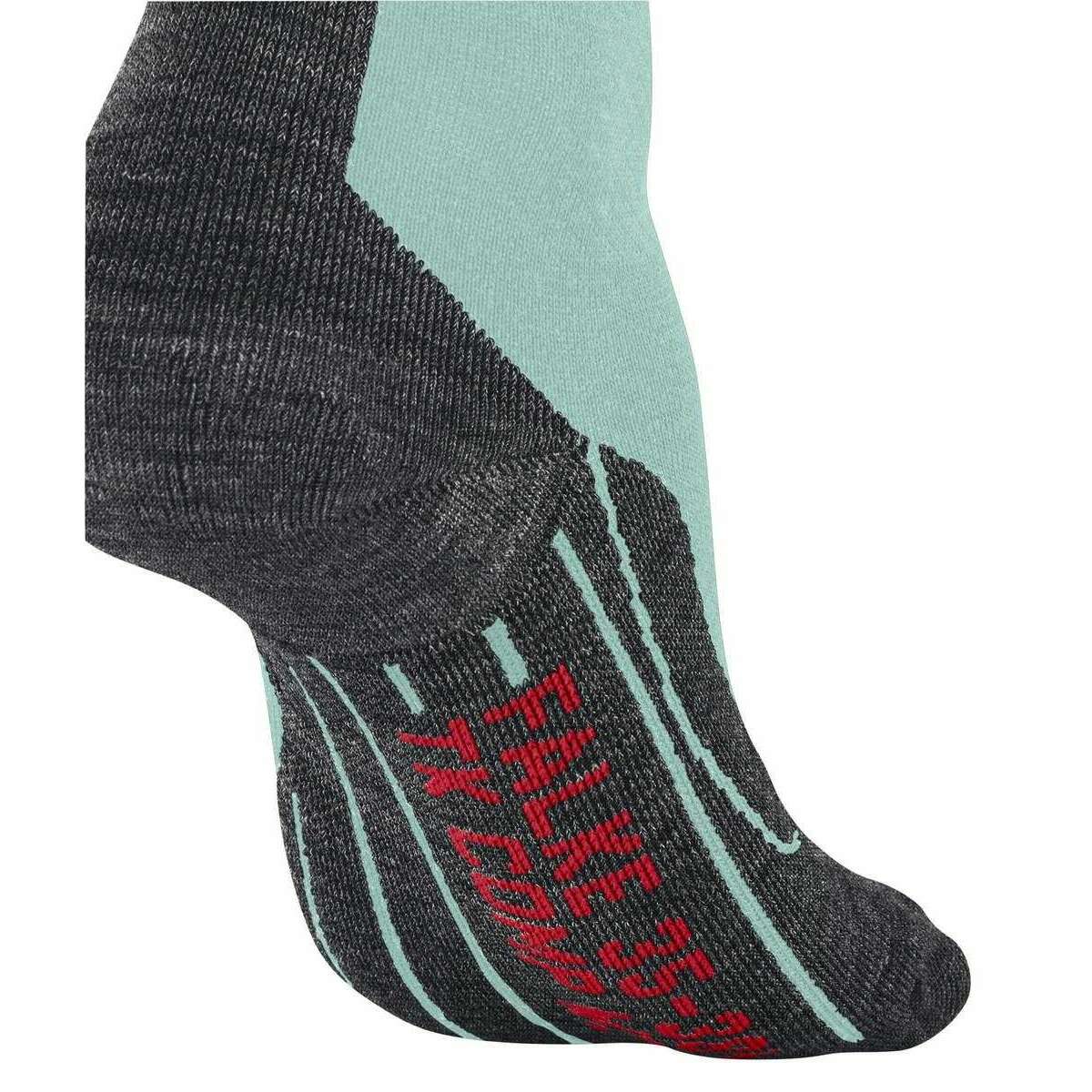 Falke TK Compression W1 Energy Trekking Knee-High Socks - Mint Blue - Image 6
