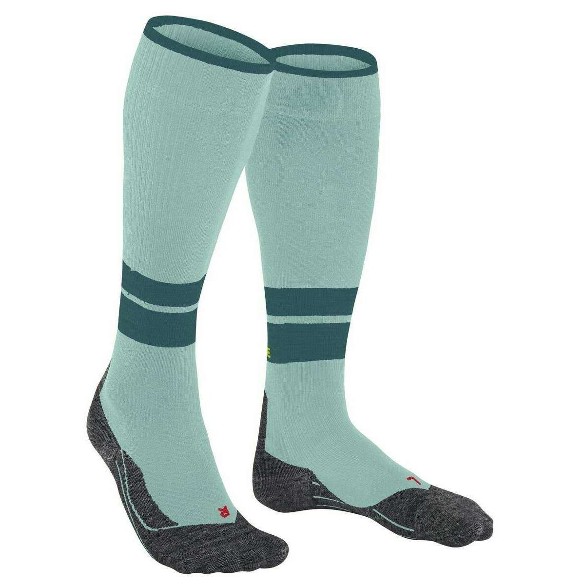 Falke TK Compression W2 Energy Trekking Knee-High Socks - Mint Blue - Image 2