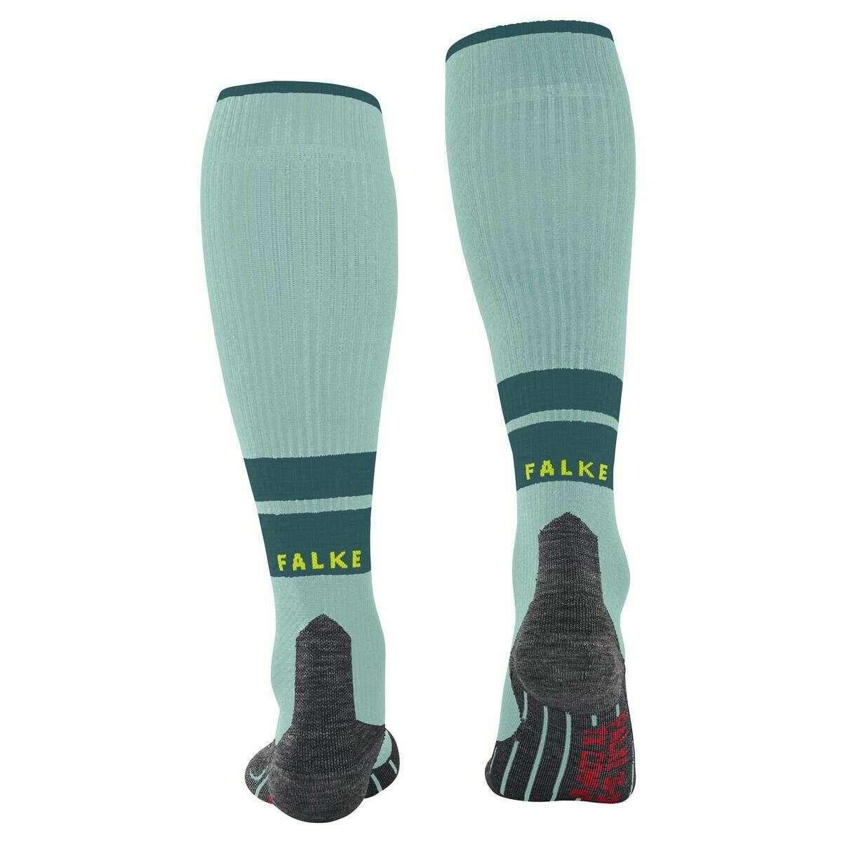 Falke TK Compression W2 Energy Trekking Knee-High Socks - Mint Blue - Image 3