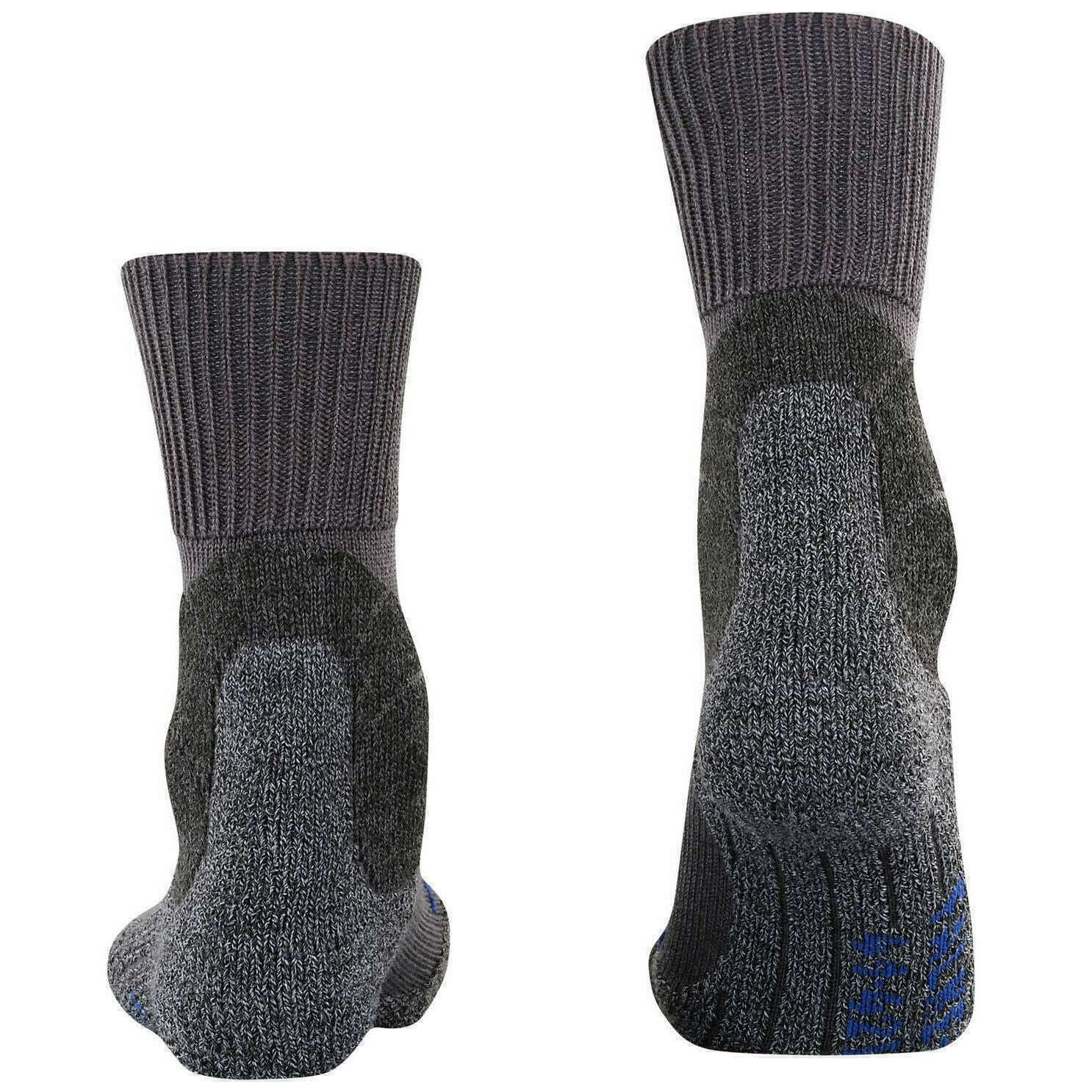 Falke TK1 Adventure Cool Socks - Asphalt Mel Grey - Image 3