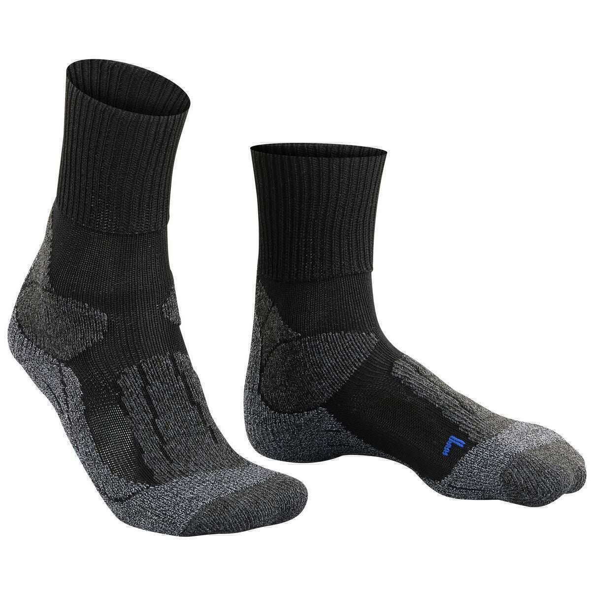 Falke TK1 Adventure Cool Socks - Black Mix - Image 2