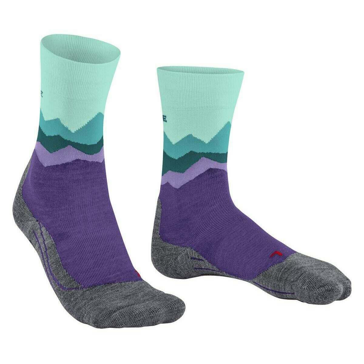 Falke TK2 Crest Explore Trekking Socks - Amethyst Purple - Image 2