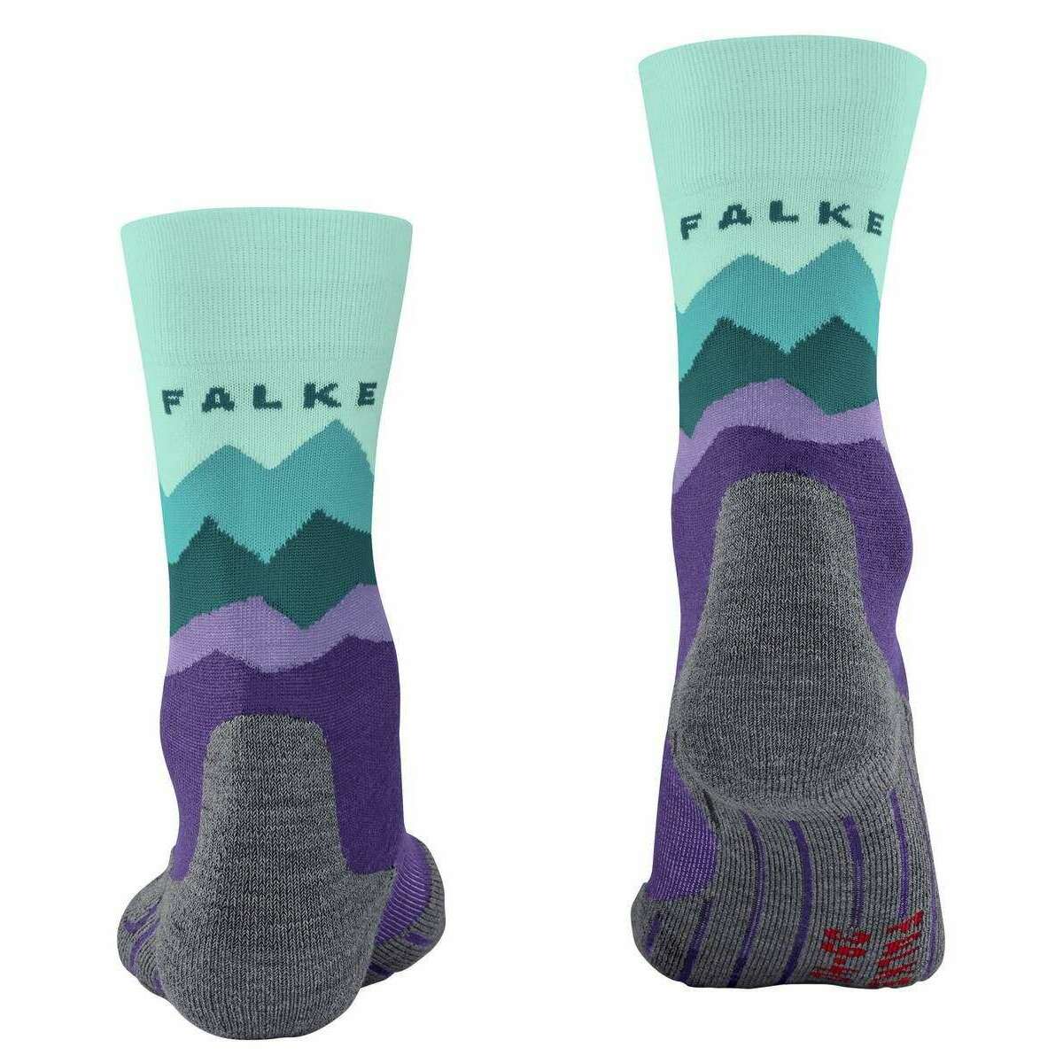 Falke TK2 Crest Explore Trekking Socks - Amethyst Purple - Image 3