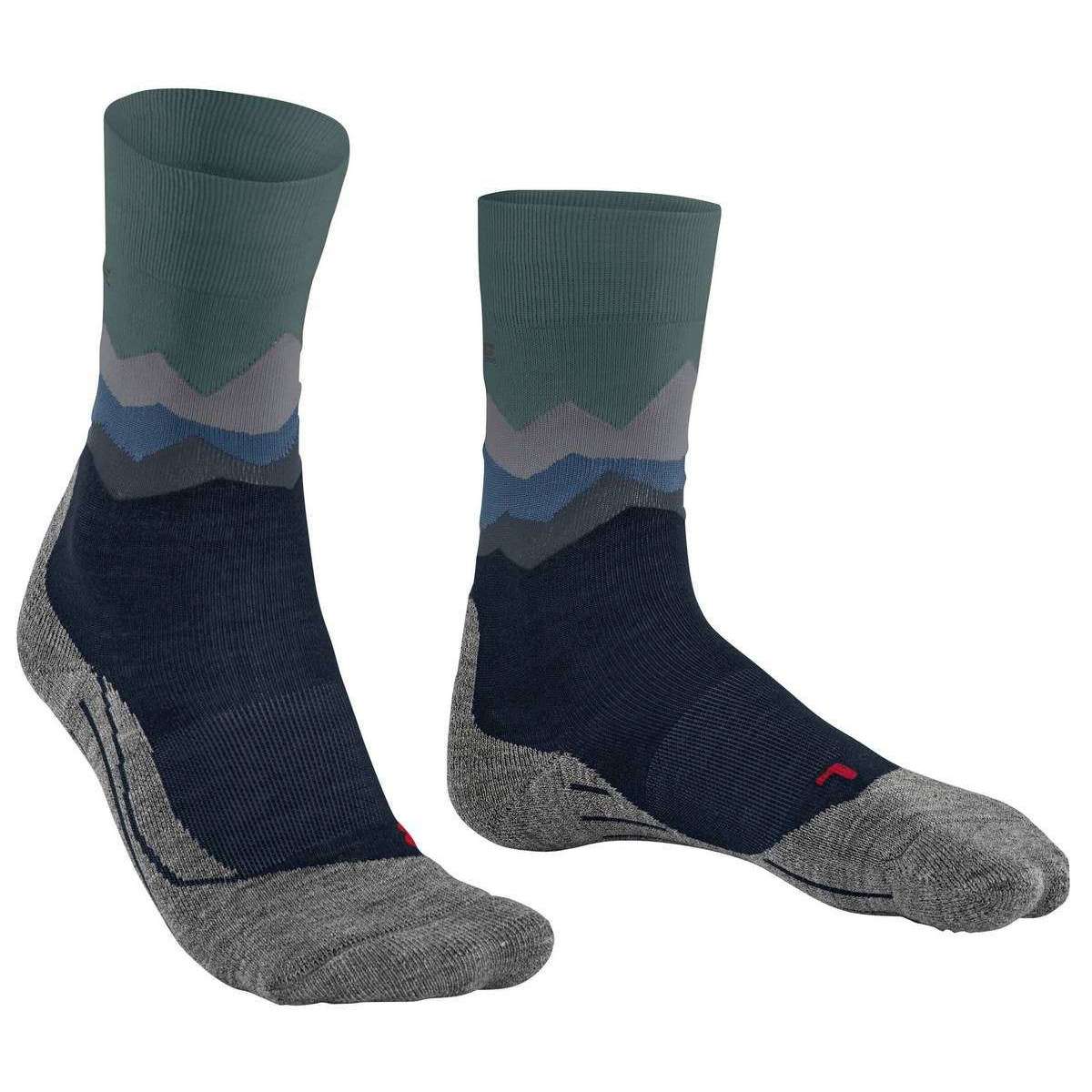 Falke TK2 Explore Crest Socks - Marine Blue - Image 2