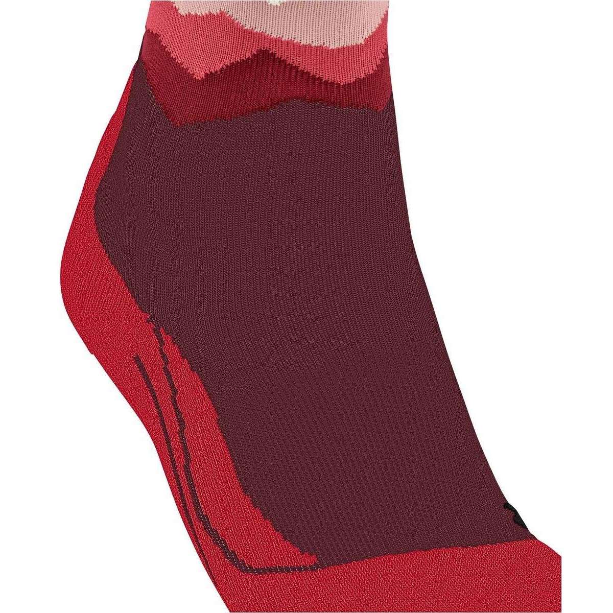Falke TK2 Explore Crest Socks - Merlot Red - Image 4