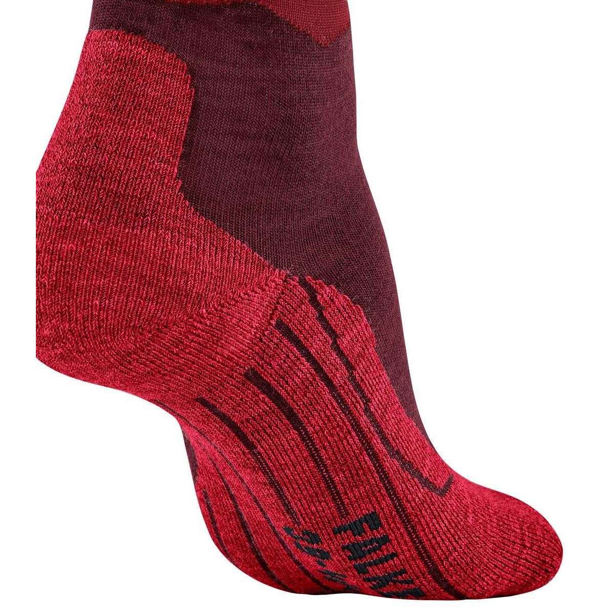 Falke TK2 Explore Crest Socks - Merlot Red - Image 5