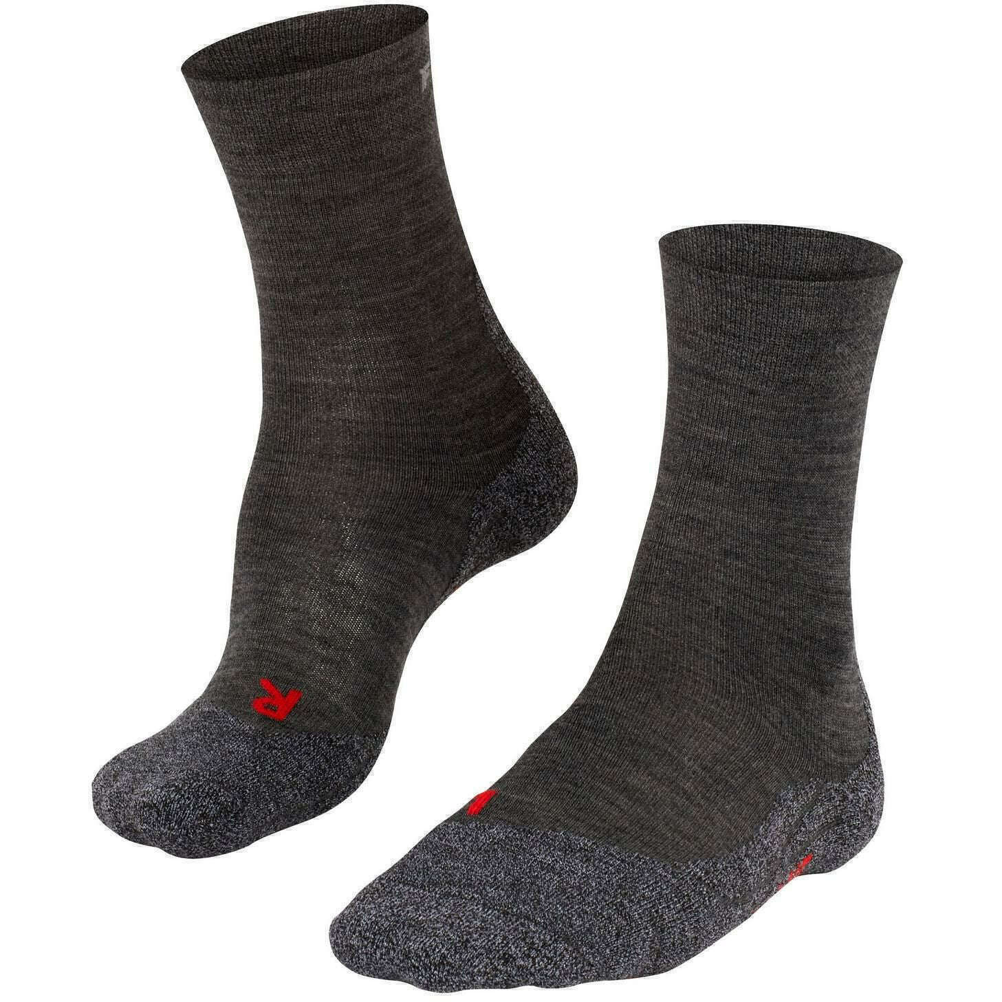 Falke TK2 Explore Sensitive Trekking Socks - Asphalt Mel Grey