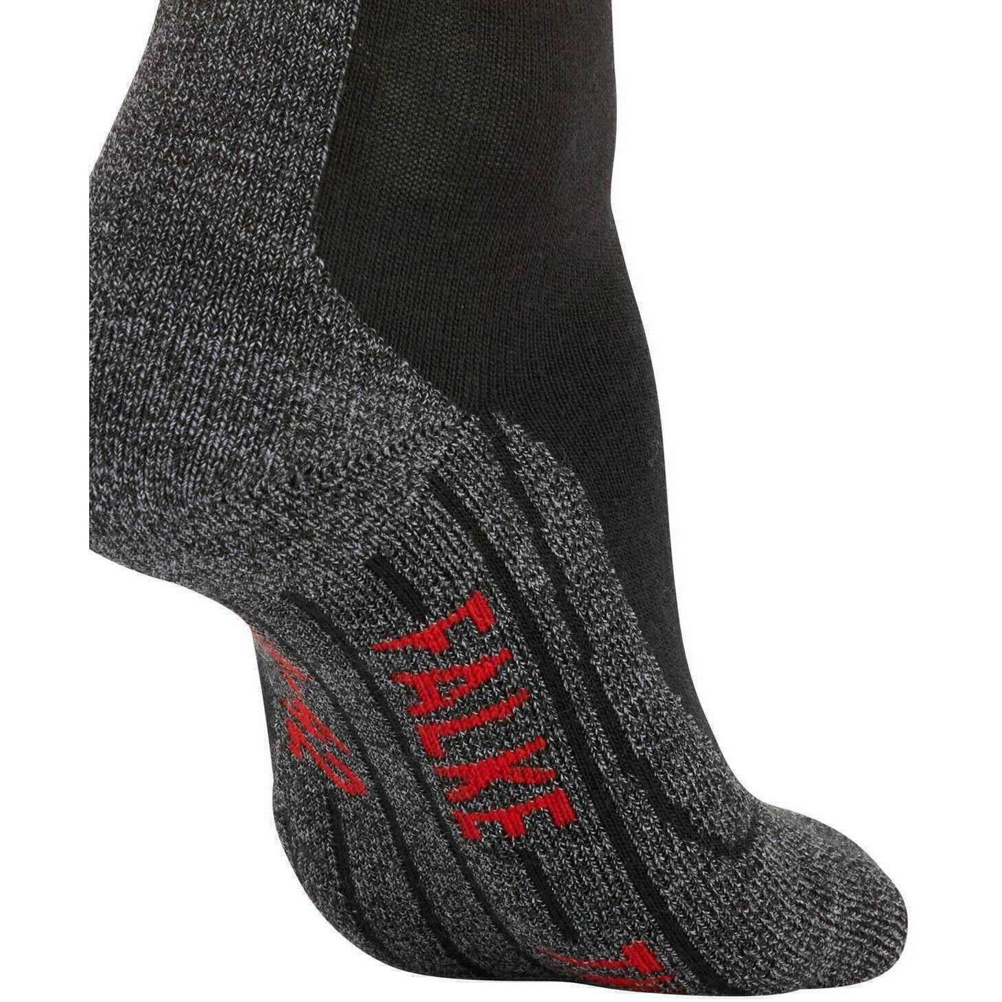 Falke TK2 Explore Sensitive Trekking Socks - Black Mix - Image 5