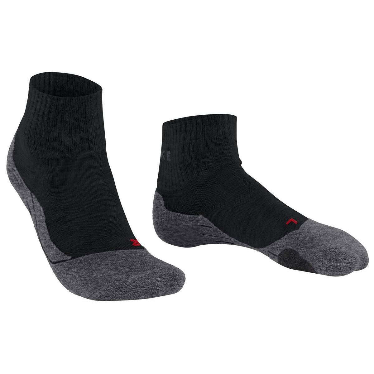 Falke TK2 Explore Short Socks - Black Mix - Image 2