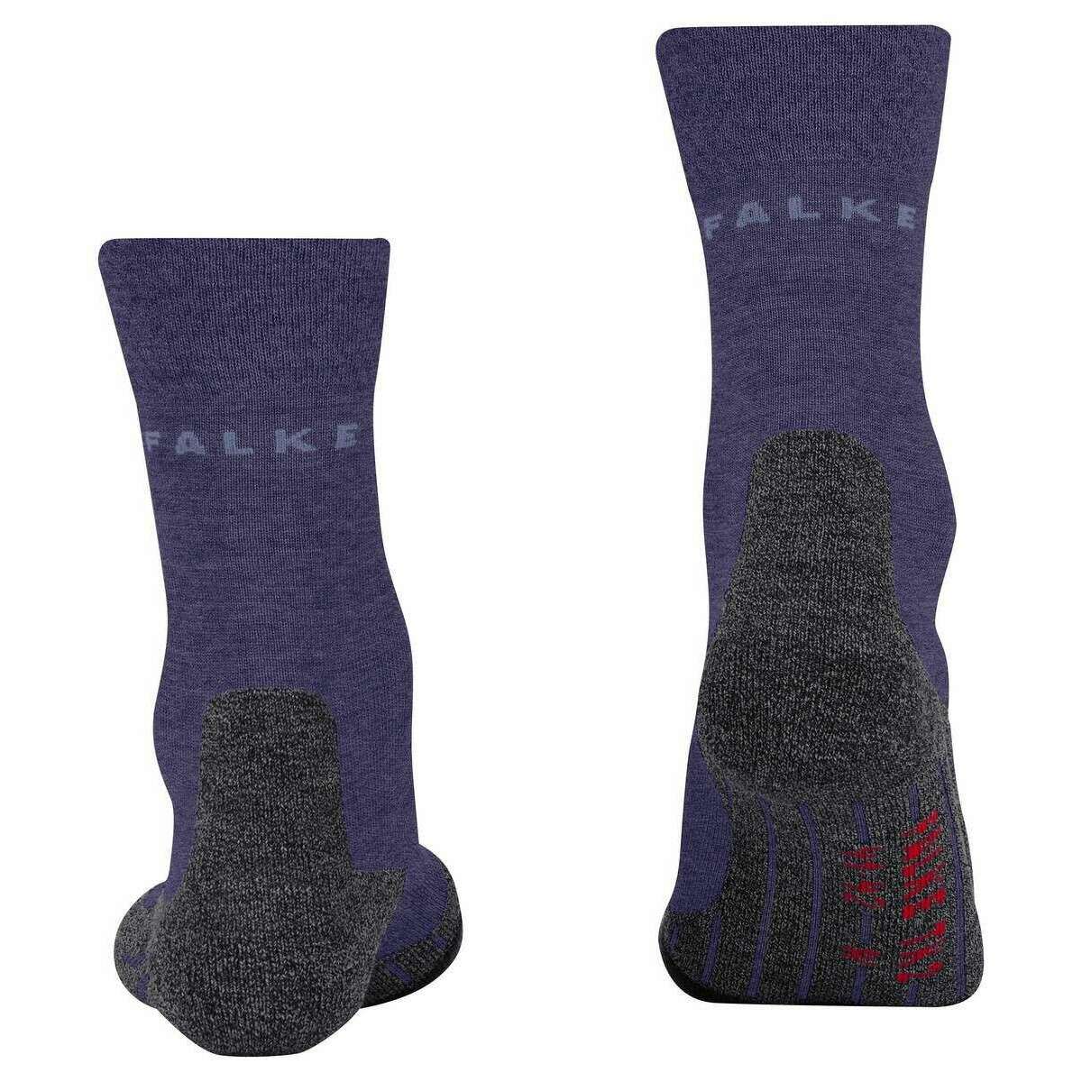 Falke TK2 Explore Trekking Melange Socks - Viola Purple - Image 3