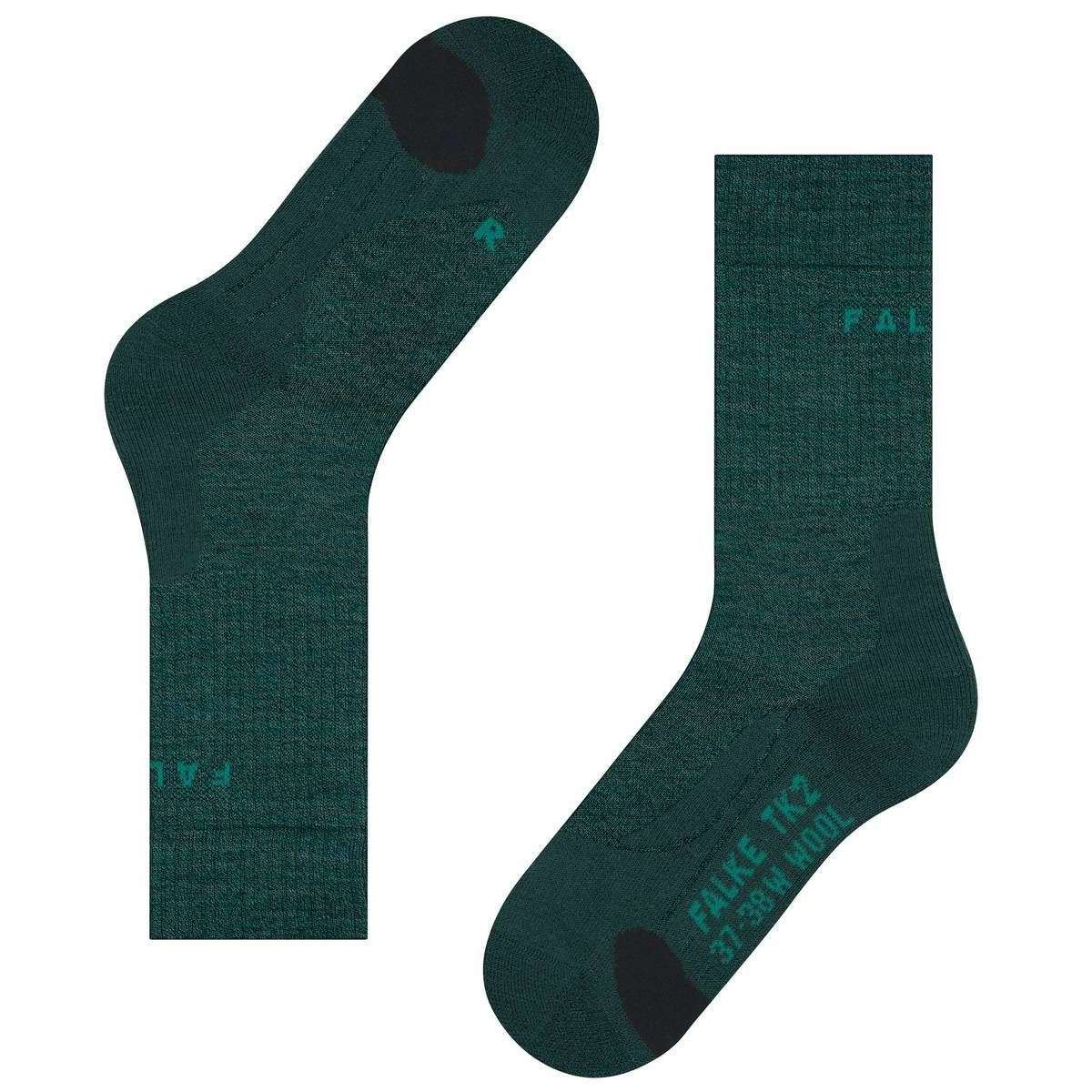 Falke TK2 Explore Wool Socks - Holly Green - Image 6
