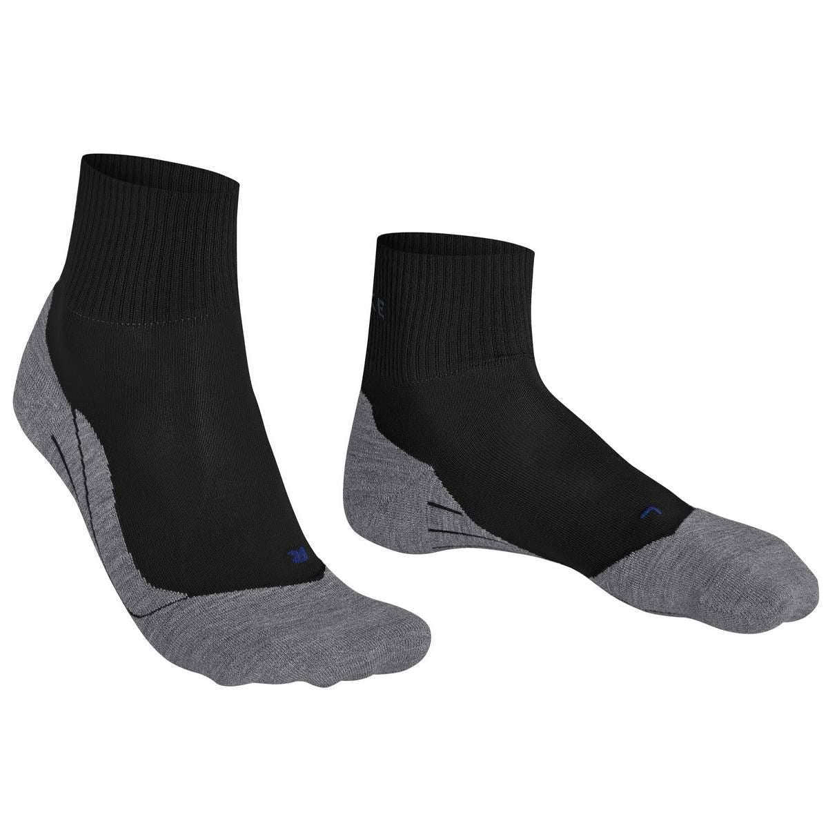 Falke TK5 Wander Cool Short Socks - Black Mix - Image 2