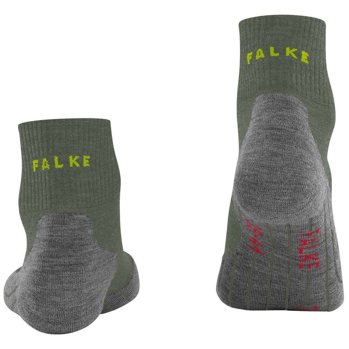 Falke TK5 Wander Short Socks - Herb Green - Image 3