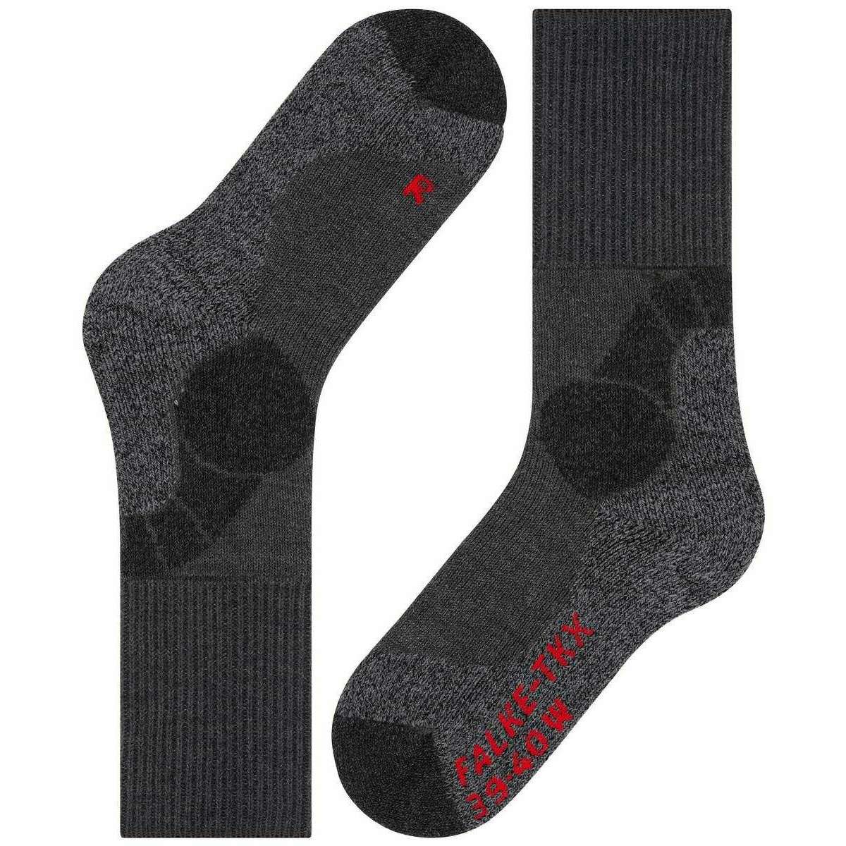 Falke TKX Expedition Socks - Asphalt Mel Grey - Image 4