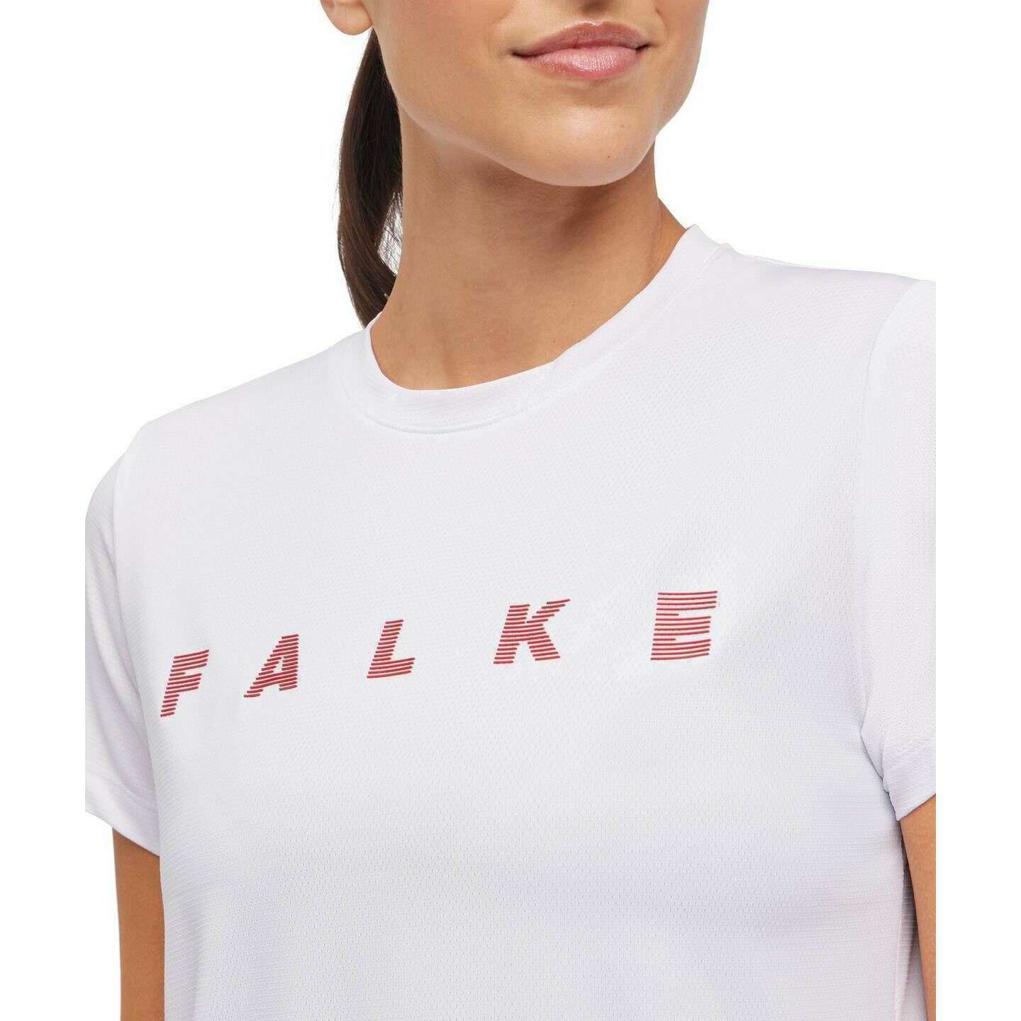 Falke Training Logo T-Shirt - White - Image 4