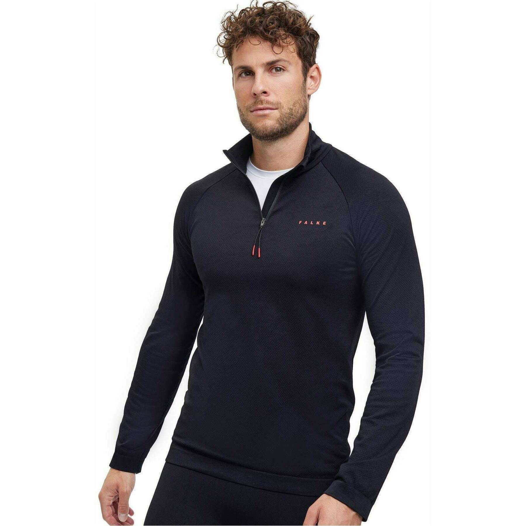 Falke Training Move Better Long-Sleeve Shirt - Black - Image 2