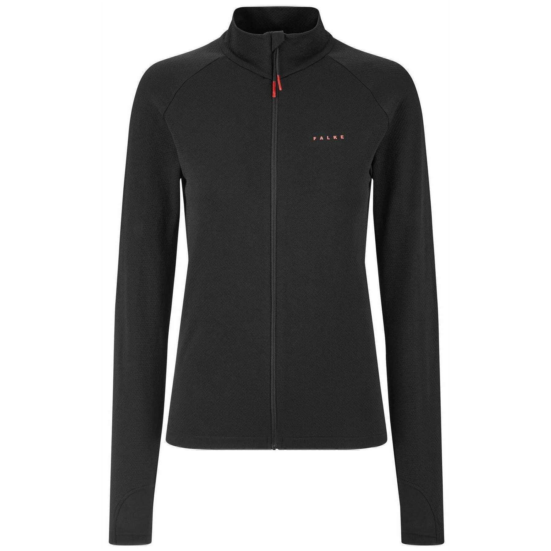 Falke Training Move Better Zipper Long-Sleeve Shirt - Black