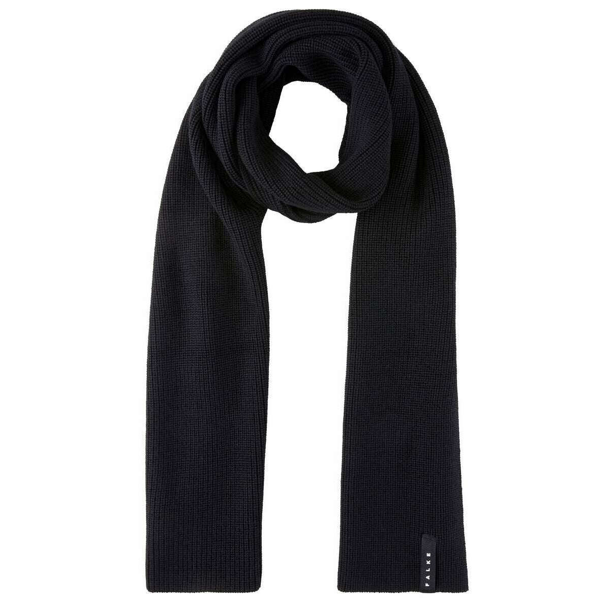 Falke Ultrafine Merino Wool Scarf - Black