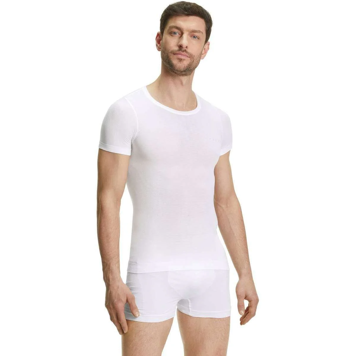 Falke Ultralight Cool Short Sleeved Sports Shirt - White - Image 2
