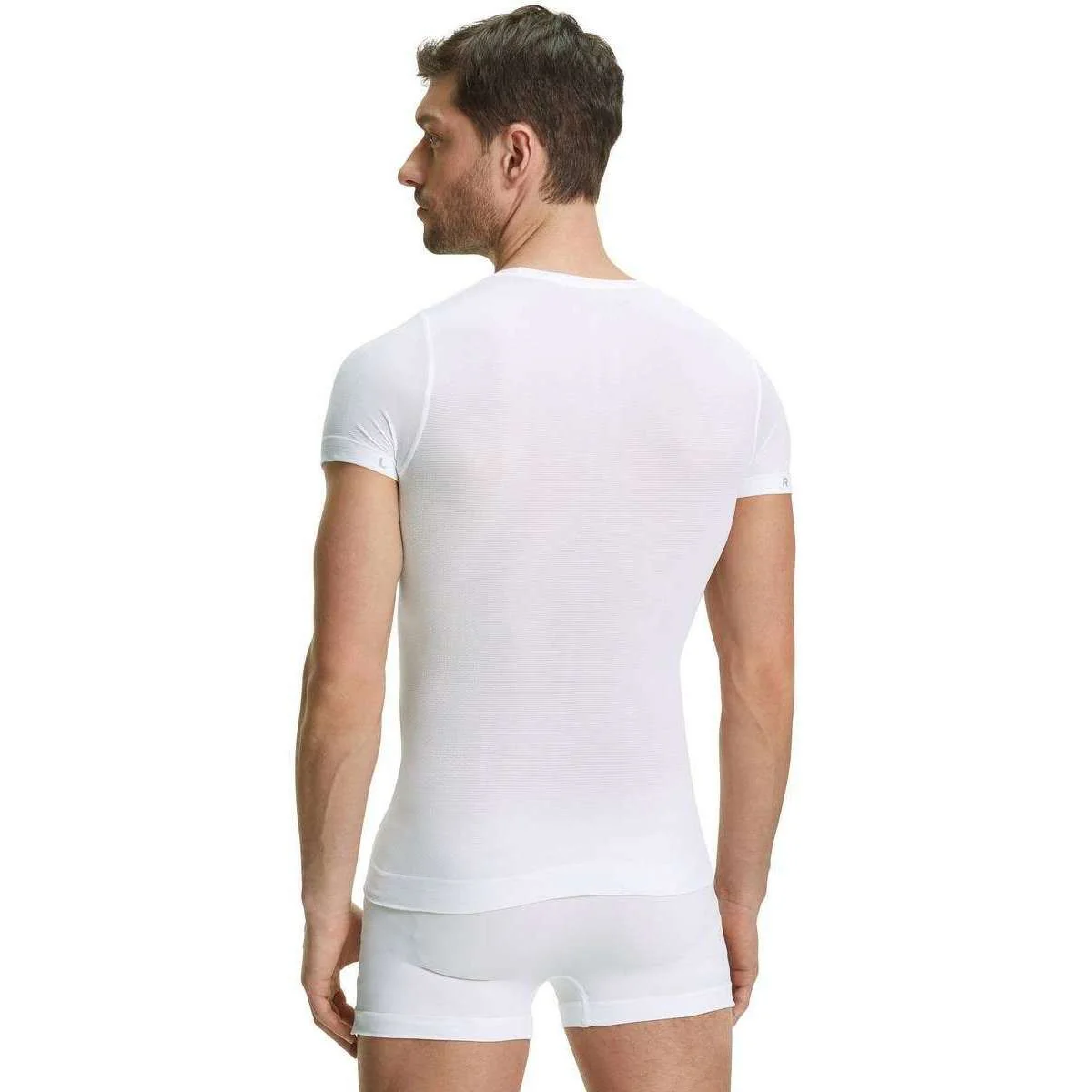 Falke Ultralight Cool Short Sleeved Sports Shirt - White - Image 3