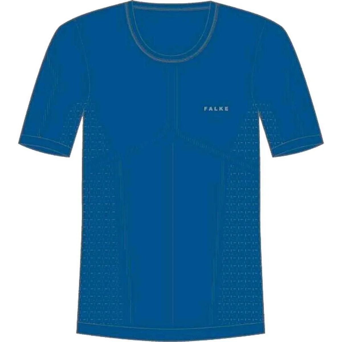 Falke Ultralight Cool Short Sleeved Sports Shirt - Yve Blue