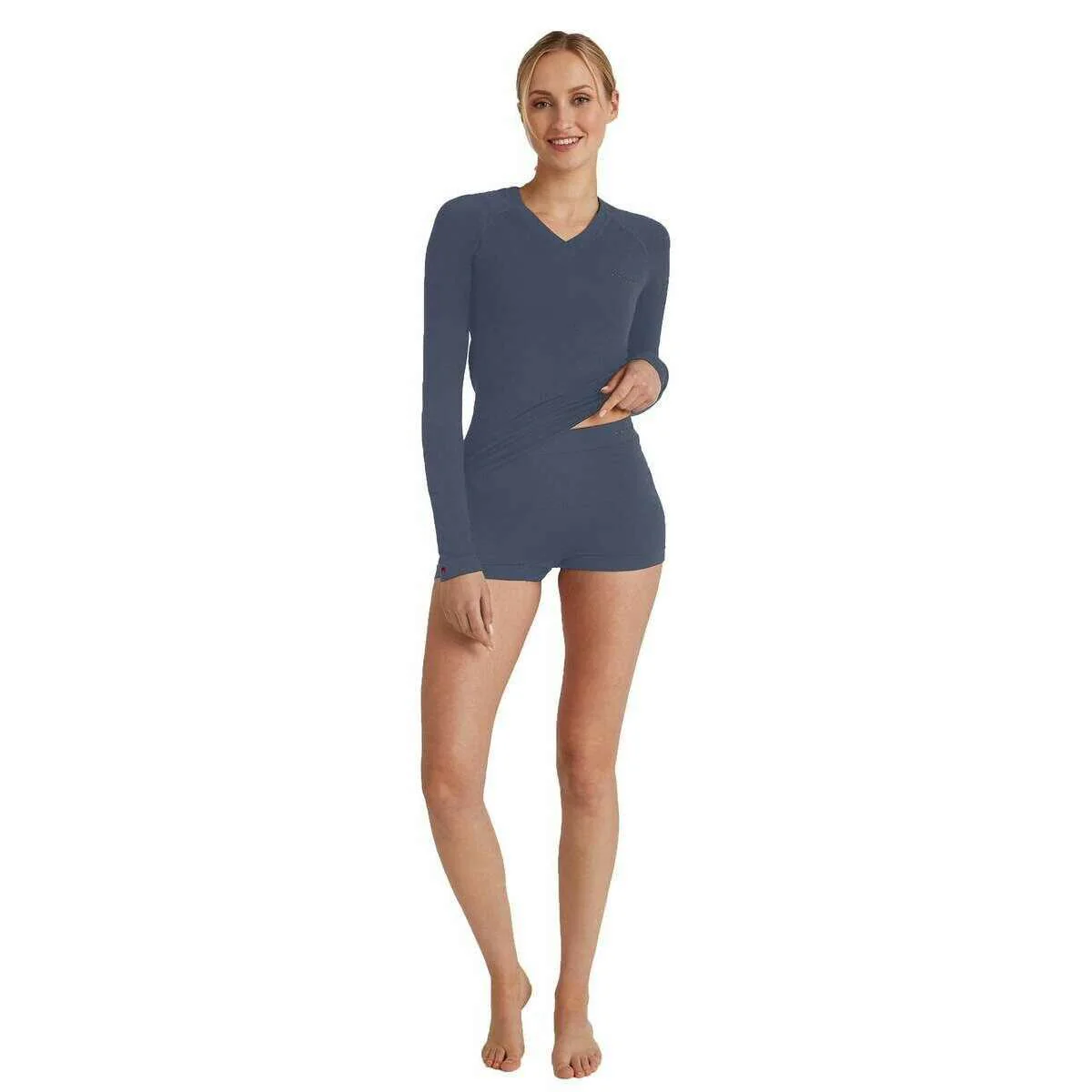 Falke Wool Tech Light Boxer - Capitain Blue - Image 3