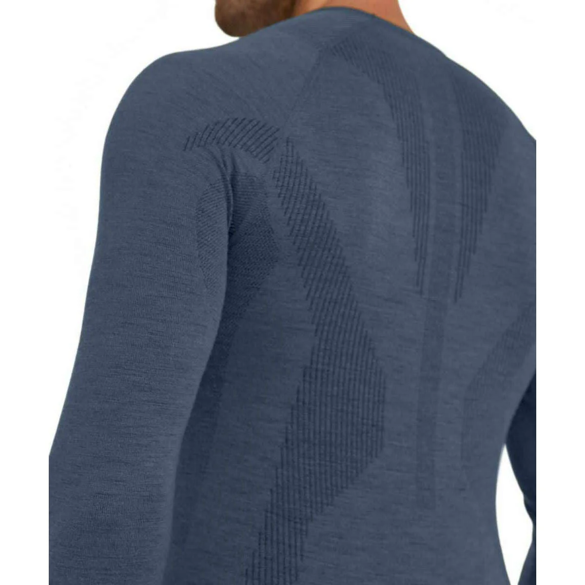 Falke Wool Tech Long Sleeve Shirt - Capitain Blue - Image 5