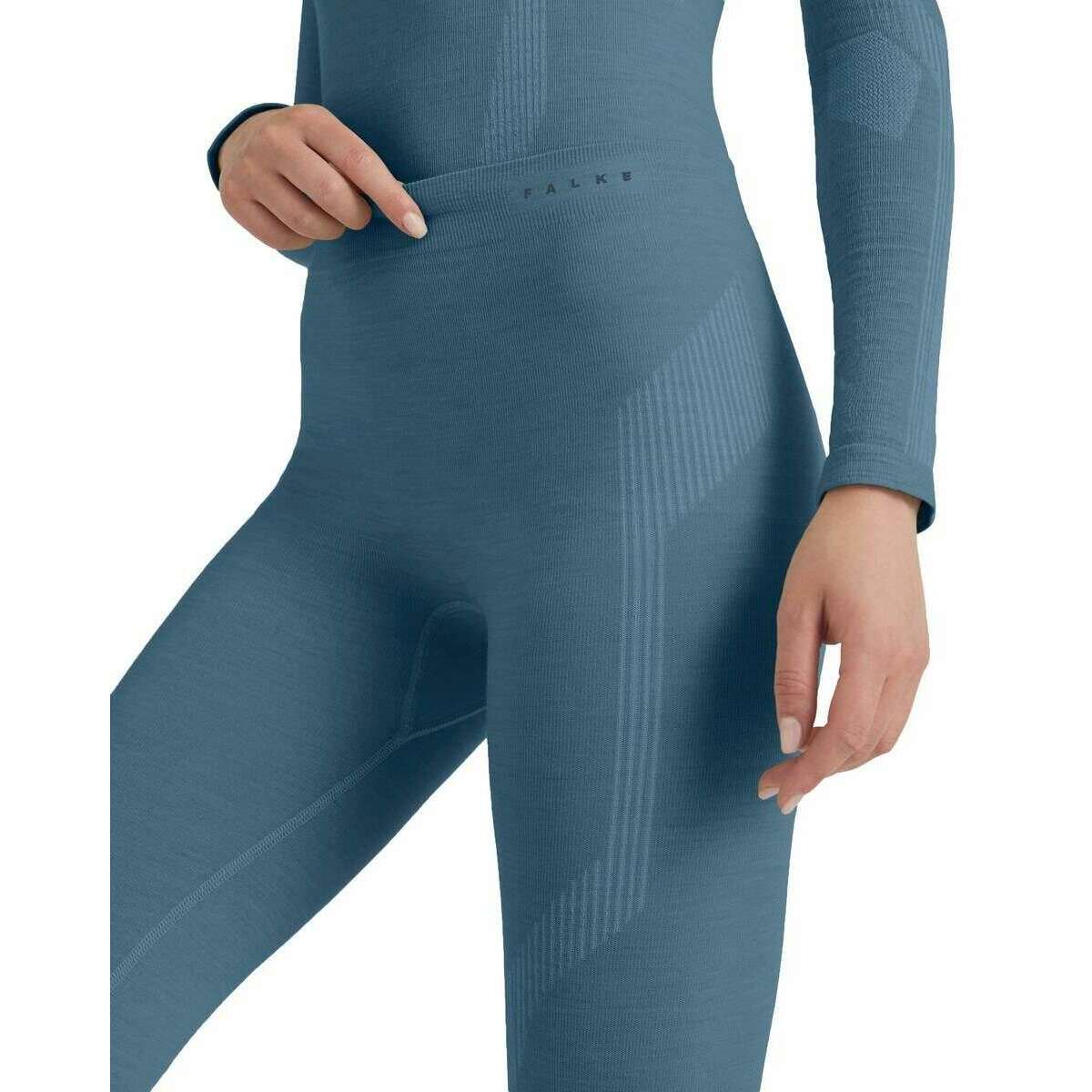 Falke Wool Tech Tights - Capitain Blue - Image 5