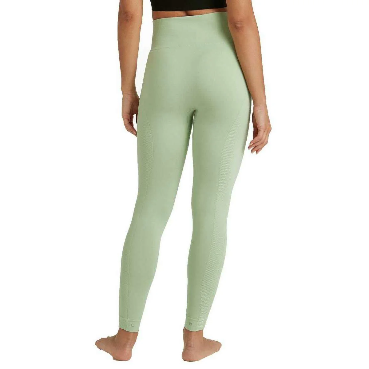 Falke Yoga Tights - Quiet Green - Image 3