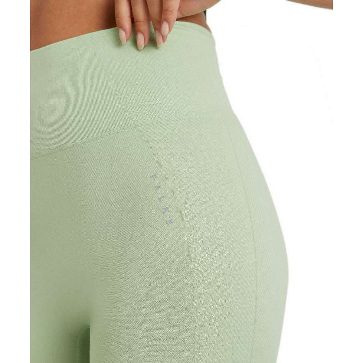 Falke Yoga Tights - Quiet Green - Image 6
