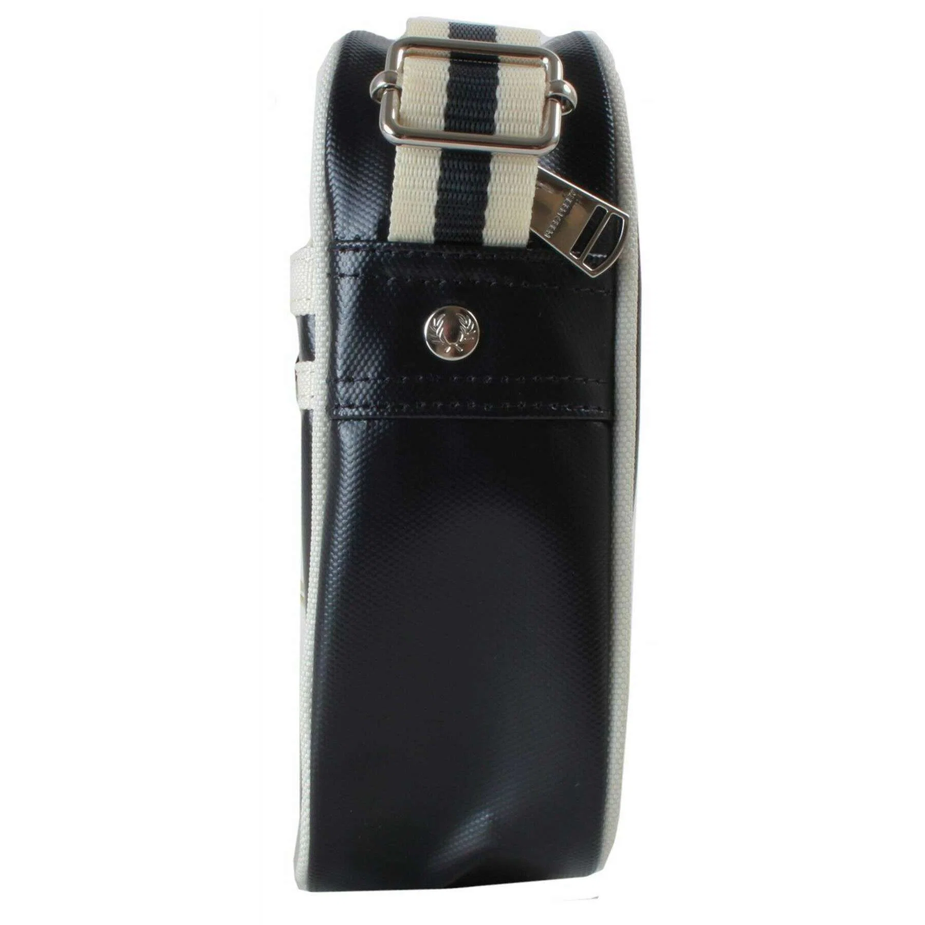 Fred Perry Mini Classic Shoulder Bag - Navy/Ecru Cream - Image 4