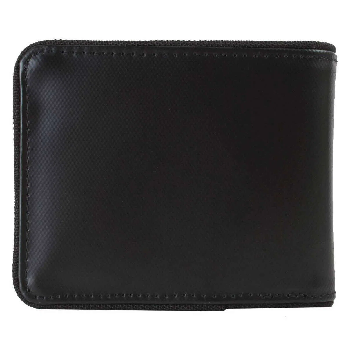 Fred Perry Tonal Billfold Wallet - Black/Gold - Image 3