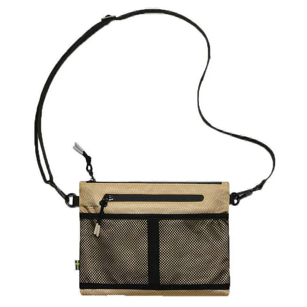 Gaston Luga Lightweight Crossbody Bag - Latte Beige
