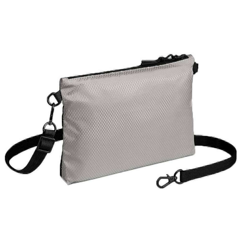 Gaston Luga Lightweight Crossbody Bag - Taupe Grey - Image 3