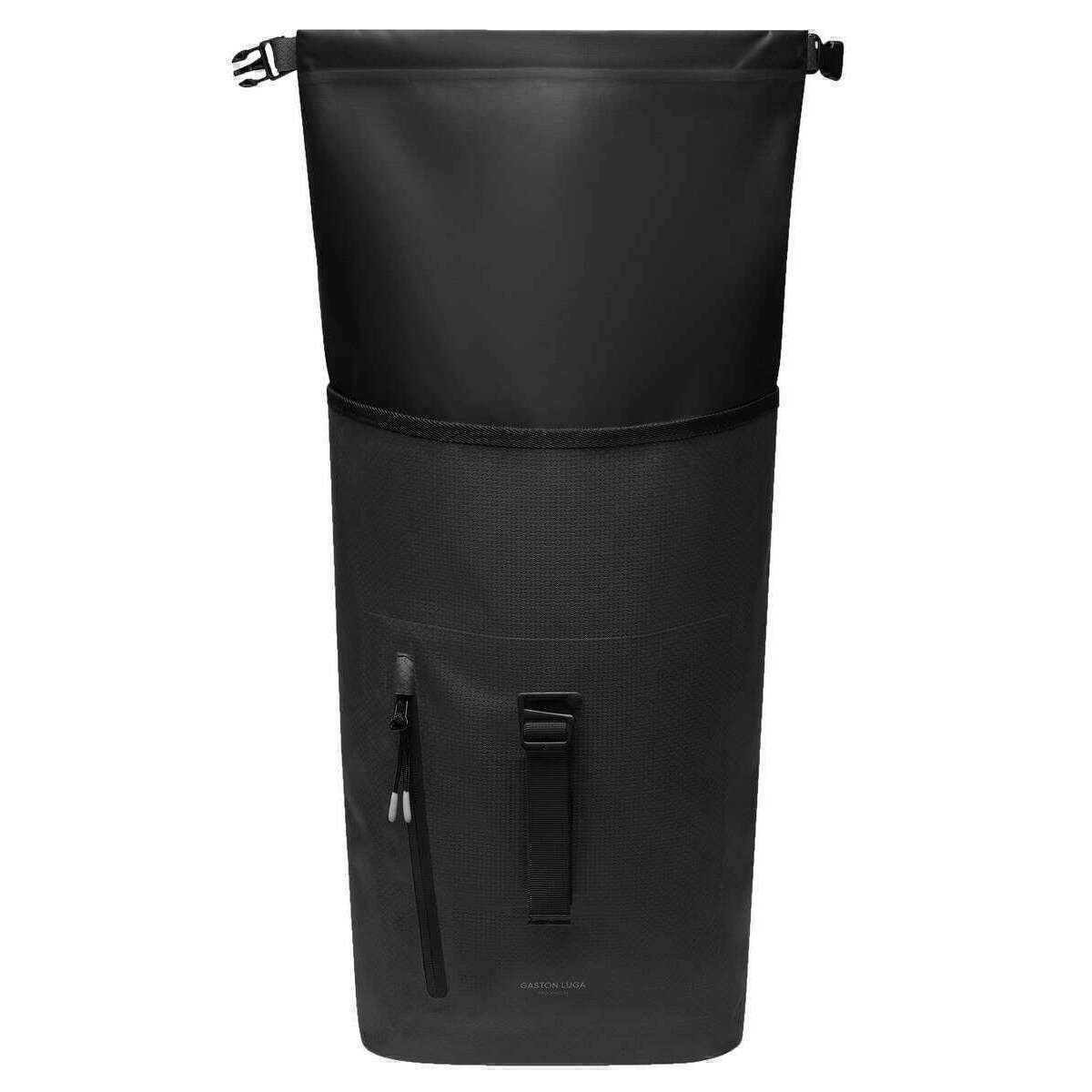 Gaston Luga Lightweight DuoSeal 14" Flap Backpack - Black - Image 3