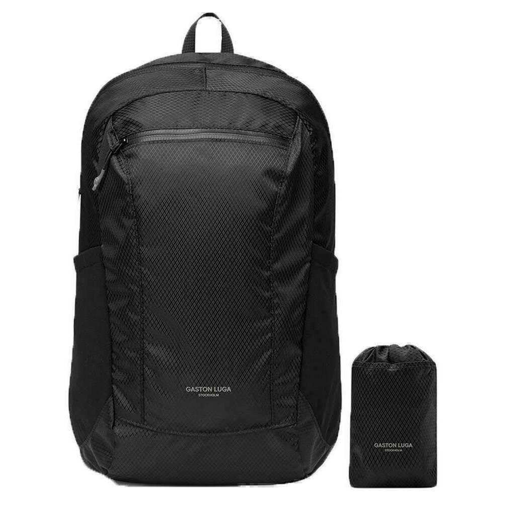 Gaston Luga Lightweight Packable Backpack - Black
