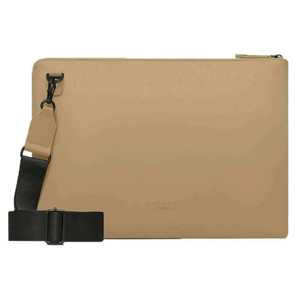 Gaston Luga Splash 15-16" Laptop Bag - Latte Beige