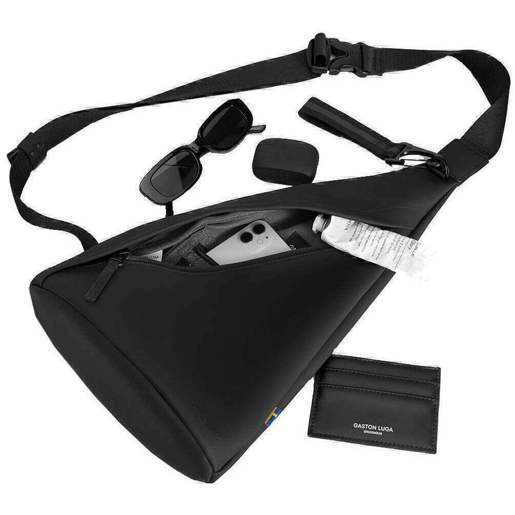 Gaston Luga Splash Sling Bag - Black - Image 4